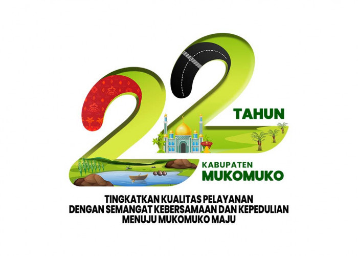 Ada Sampan, Cemara dan Sawit di Logo HUT ke 22 Mukomuko 2025, Apa Makna Sesungguhnya?