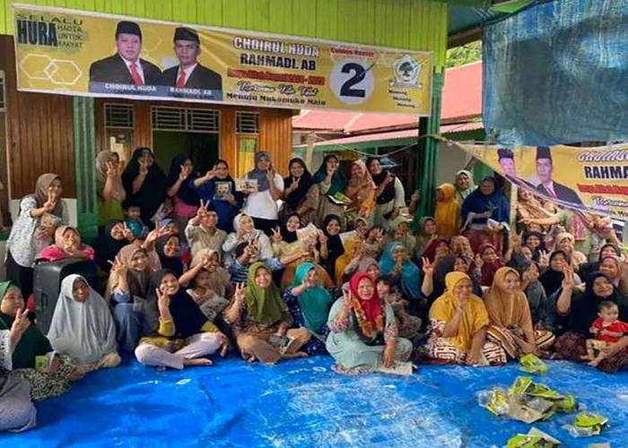 Kampanye Paslon Bupati Huda - Rahmadi Disambut Meriah, Mental Lawan Down