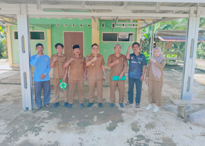Tim Monev Turun, Realisasi Bangunan Fisik Tahap I Desa Tirta Makmur Tuntas