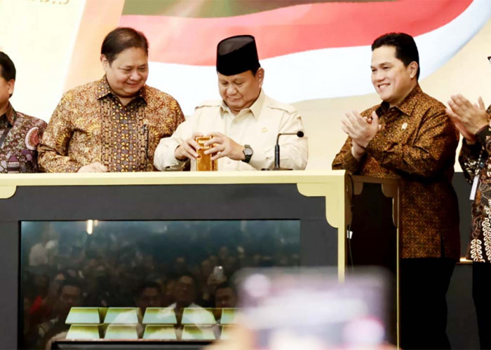 Indonesia Resmi Miliki Bank Emas, Begini Penjelasan Presiden Prabowo