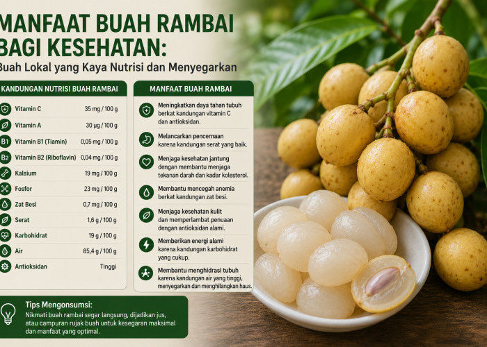 Manfaat Buah Rambai bagi Kesehatan: Buah Lokal yang Kaya Nutrisi dan Menyegarkan