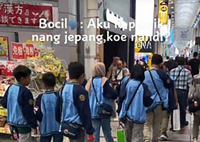 Viral!! Anak Sekolah Dasar di Surabaya Pergi Study Tour Ke Jepang, Ini Kata Kepala Sekolahnya