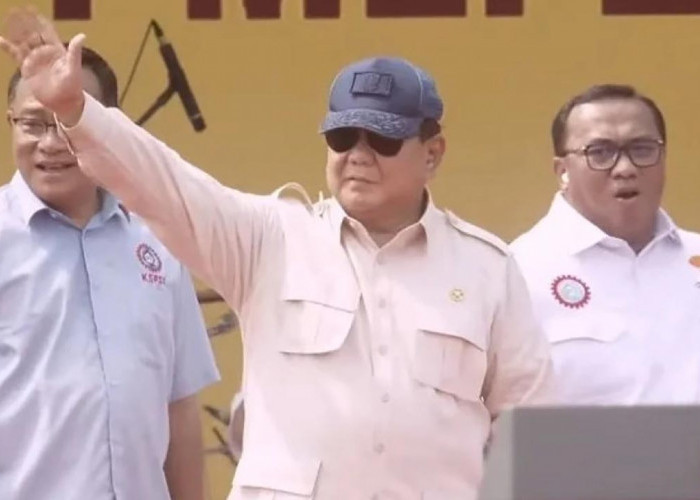 Janji Prabowo Bagi Para Buruh, Hapus Outsorcing Hingga Soal UUPPRT
