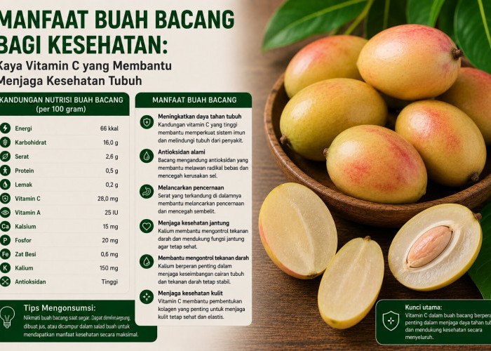 Manfaat Buah Bacang bagi Kesehatan: Kaya Vitamin C yang Membantu Menjaga Kesehatan Tubuh