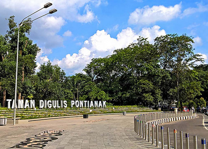 Wajib Singgah Jika Berkunjung ke Pontianak, Inilah Pesona Taman Digulis Pesona Kota Pontianak