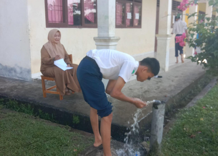 SMPN 22 Mukomuko Geber Ujian Praktik Penuhi Komponen Penilaian Kelulusan 