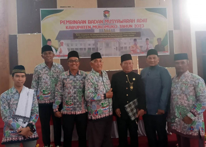 Lembaga Adat Mukomuko Siap Bersinergi Wujudkan Pemilu Damai 2024