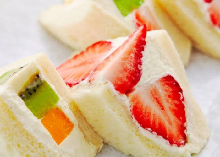 Pernah Viral, Begini Cara Membuat Fruit Sandwich Ala –ala Jepang
