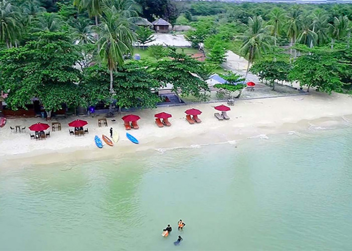 Pesona Alam Pulau Temajo di Kalimantan Barat yang Memanjakan Mata