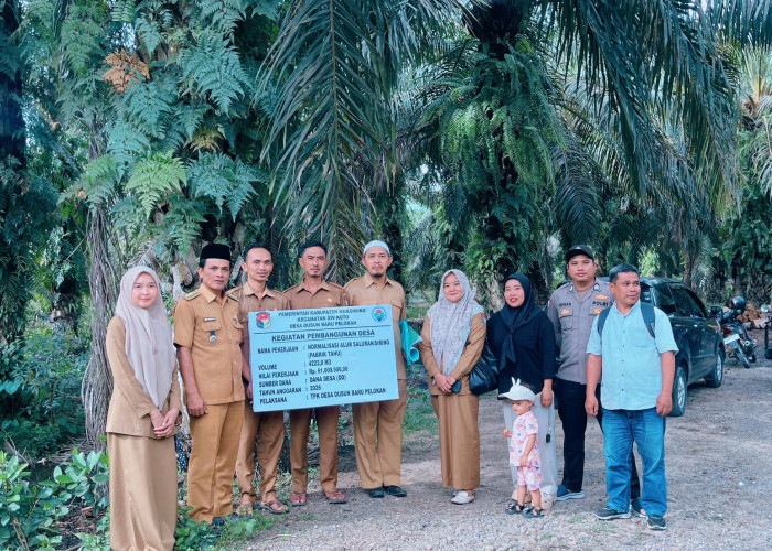 Gelar Pra Pelaksanaan Tahun 2026, Pemdes Dusun Baru Pelokan Fokus ke Normalisasi Siring