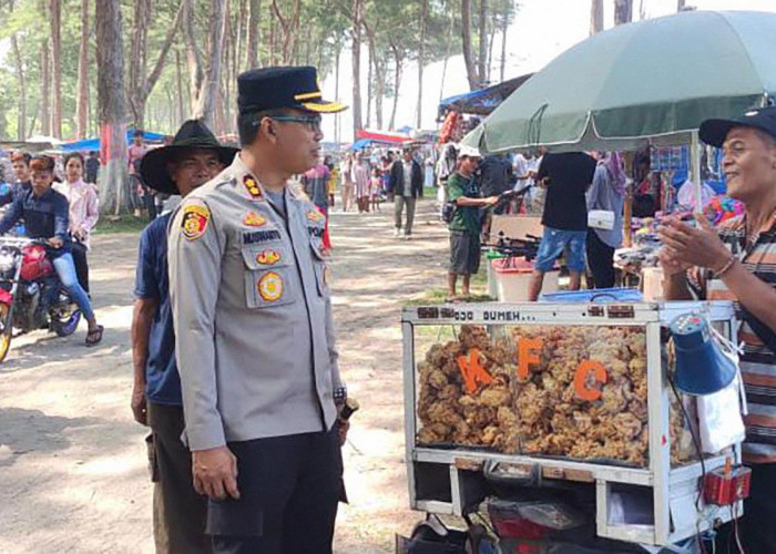 Polres Keliling Lokasi Wisata, Ini Pesannya Kepada Pengunjung