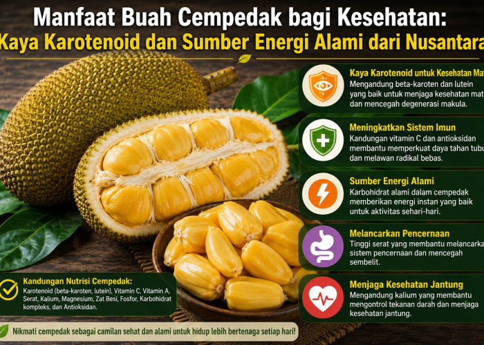 Manfaat Buah Cempedak bagi Kesehatan: Kaya Karotenoid dan Sumber Energi Alami dari Nusantara