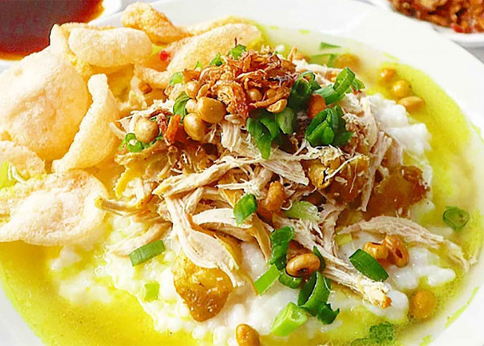 Cocok Untuk Sarapan Pagi, Ini Resep Bubur Ayam Kuah Kuning yang Lezat dan Mengenyangkan