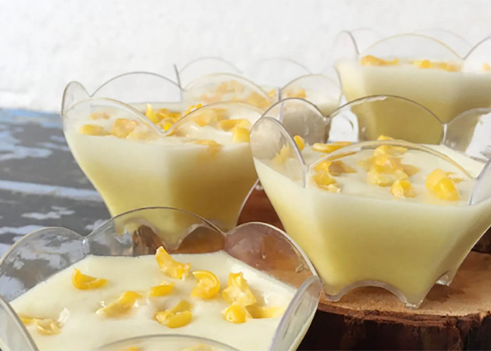 Cocok Untuk Dessert, Begini Cara Membuat Puding Jagung Vanilla yang Lembut dan Lumer 