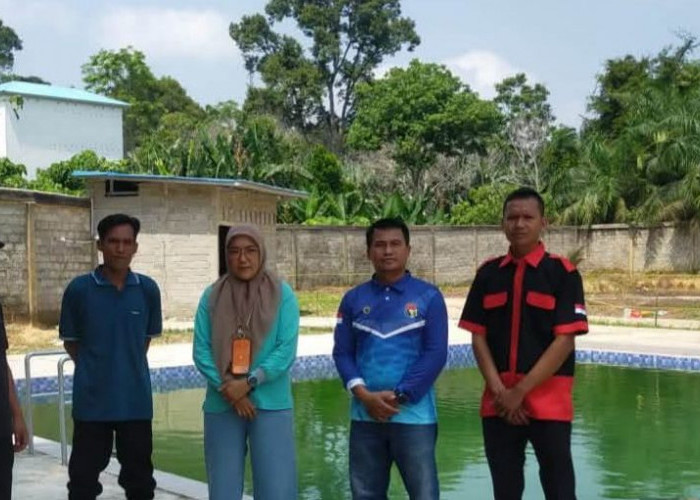 Pembangunan Wahana Kolam Renang Desa Lubuk Pinang Selesai