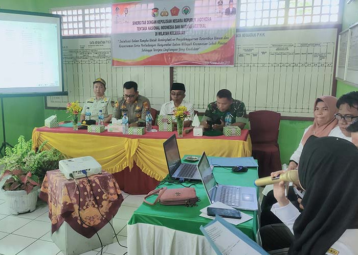 Hindari Aksi Maling, Camat Lubuk Pinang Tingkatkan Sinergitas TNI Polri