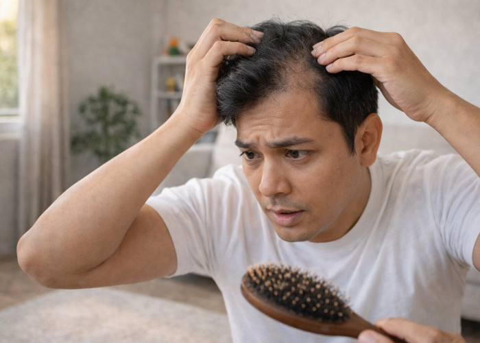 Penyebab Rambut Rontok pada Pria, dari Genetik hingga Gaya Hidup