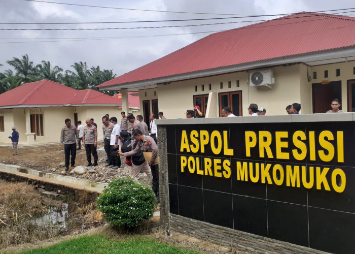 Kapolda Bengkulu Resmikan Asrama Polisi di Mukomuko