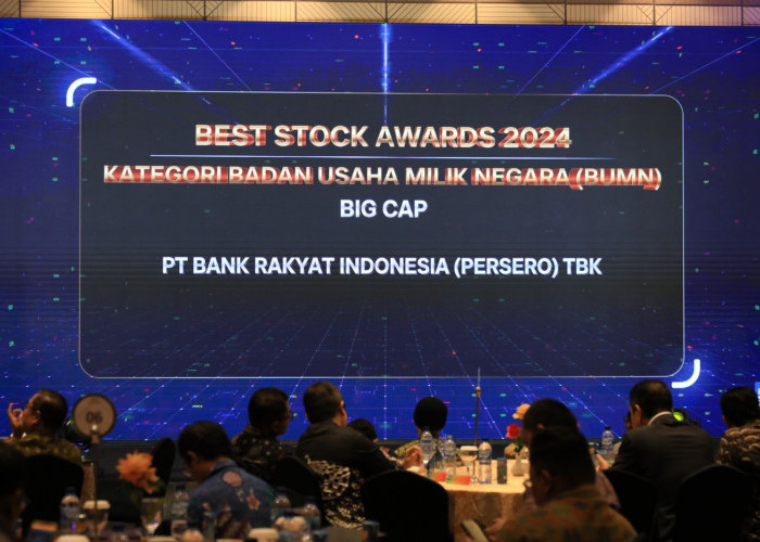 Berkontribusi Kuatkan IHSG, BBRI Sabet Dua Penghargaan Best Stock Awards 2024