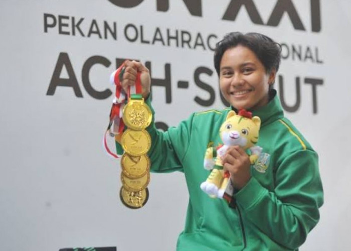 Gladies Lariesa Garina Hagakore Ukir Sejarah di PON 2024: Borong 5 Medali Emas di Cabang Loncat Indah