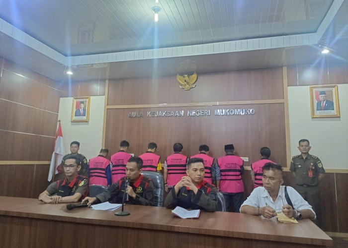 Malam Ramadhan, Jaksa Mukomuko Tetapkan 7 Tsk Kasus Dugaan Korupsi Utang RSUD, KN Rp 4,8 M