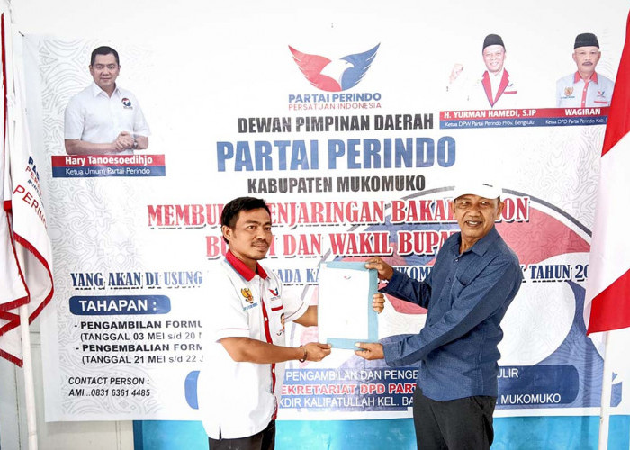 Bupati Sapuan Resmi Mendaftar ke 9 Parpol, Menuju Pilkada Mukomuko 2024