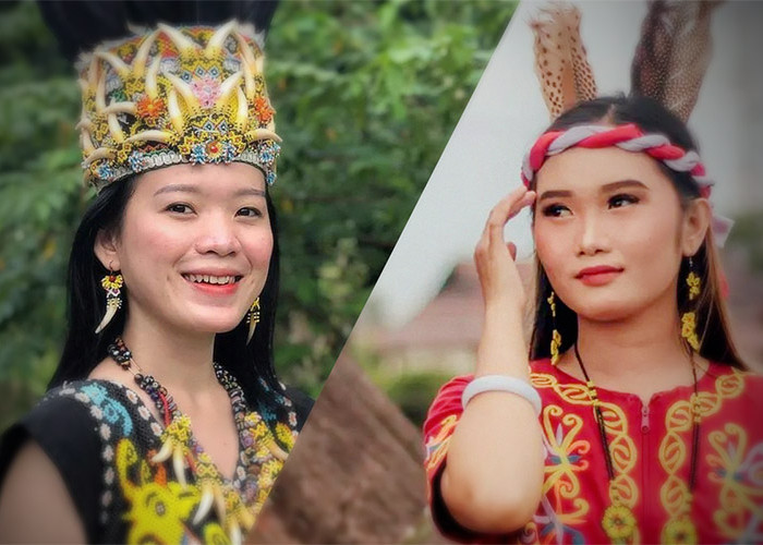 Dari 8 Suku Asli Kalimantan, Terkenal Kecantikan Gadis Dayak, Rupanya Ada Campuran Darah Tionghoa