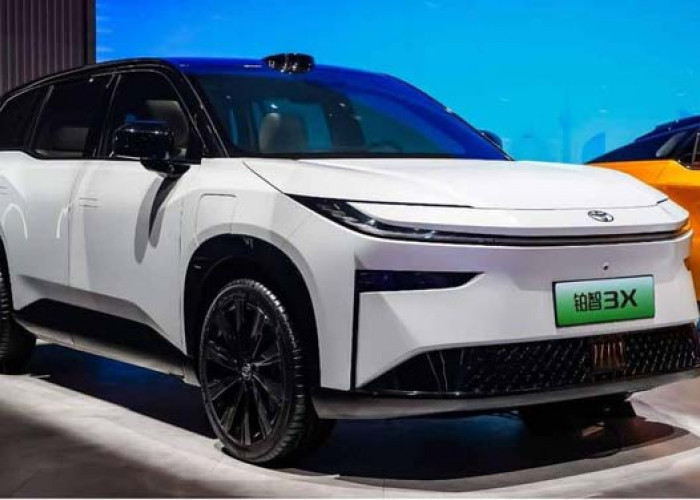 Mobil Listrik Toyota bZ3X Dibandrool Rp 250 Jutaan, Kecepatan 160 km/Jam, Jarak Tempuh 610 Km 