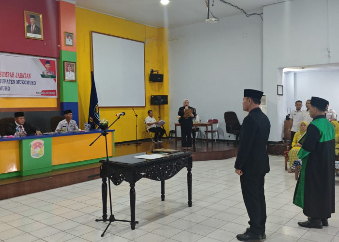 BREAKING NEWS, Marjohan Resmi Dilantikan Sebagai Plt Sekda Gantikan Abdianto