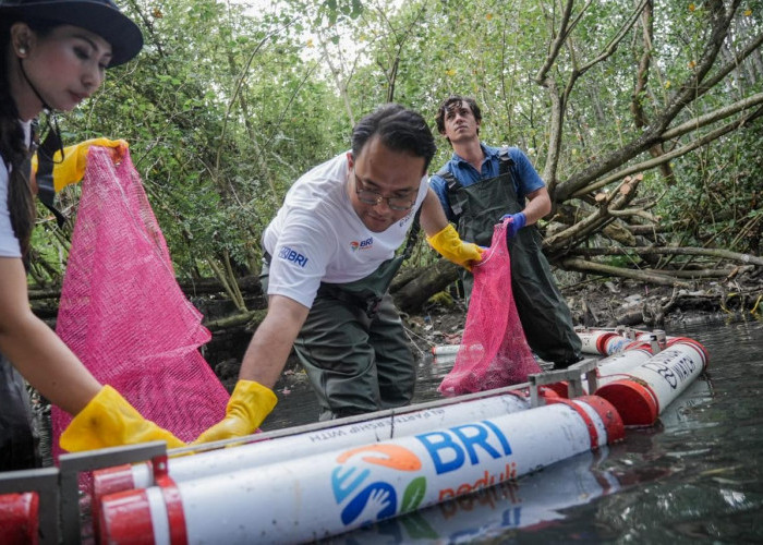 Hari Sungai Nasional, BRI Jaga Ekosistem Lewat Bersih-Bersih Sungai dan Pengelolaan Sampah