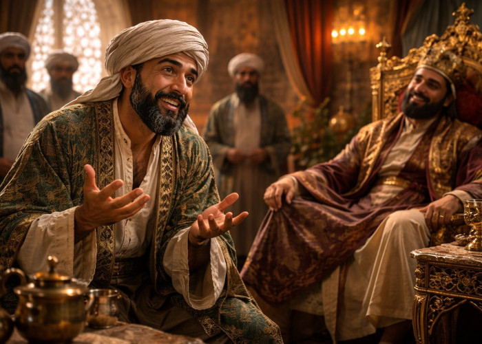 Kisah Cerdik Abu Nawas: Menjawab Pertanyaan Raja dengan Cara Tak Terduga