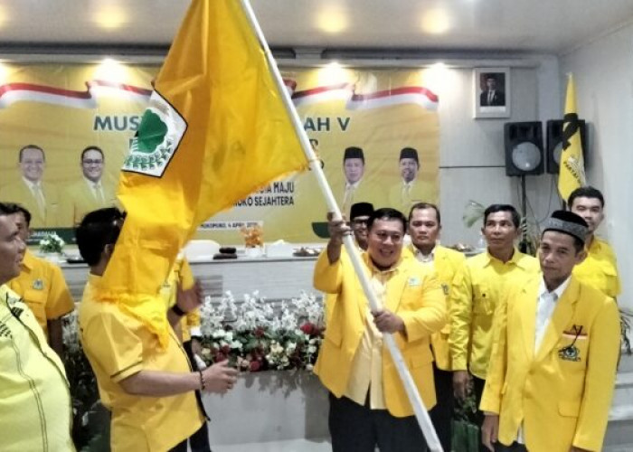Kader Golkar Mukomuko Kompak Minta Choirul Huda Lanjutkan Memimpin