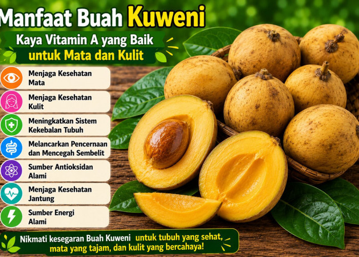 Manfaat Buah Kuweni bagi Kesehatan: Kaya Vitamin A yang Baik untuk Mata dan Kulit