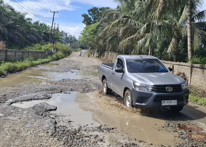 Jalan Provinsi di Mukomuko Makin Parah