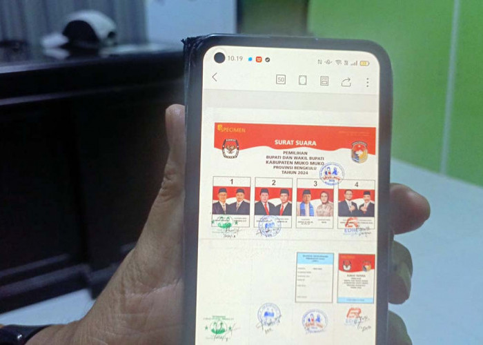 KPU Mukomuko Segera Cetak Susu Pilkada, Begini Penampakannya
