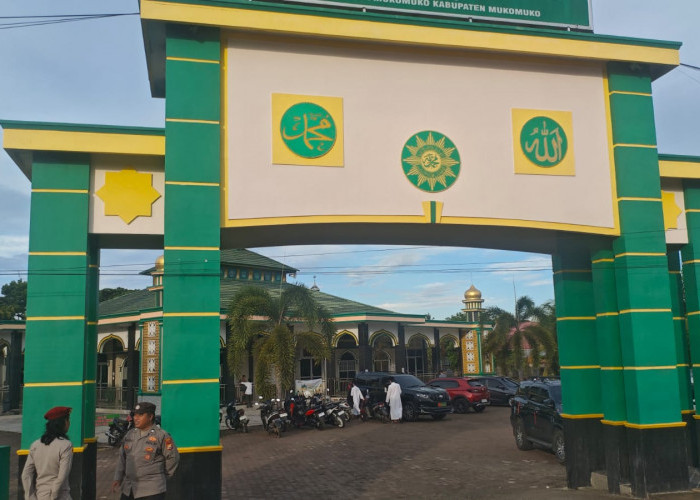 Sholat Idul Fitri 1447 H Di Mukomuko Mendapat Pengamanan Dari TNI dan Polri Juga Satpol PP