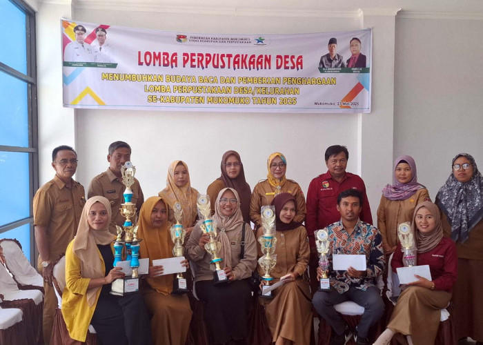 Lomba Perpustakaan Desa di Mukomuko Sukses, Ini Daftar Pemenang