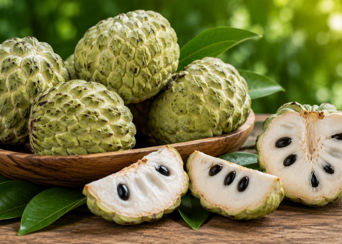 Manfaat Buah Srikaya bagi Kesehatan: Buah Manis Lembut yang Kaya Vitamin dan Mineral