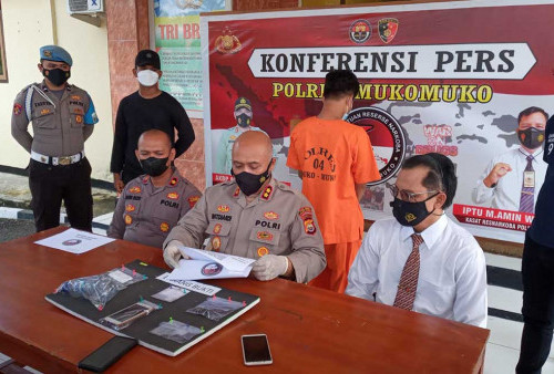 Kantongi Sabu, Pemuda Pondok Suguh Ditangkap