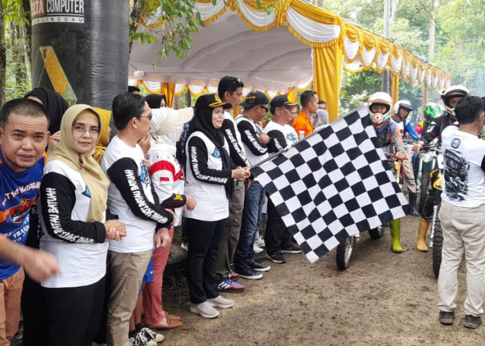 Rider Motor Trail 10 Provinsi di Sumatera Ikut Meriahkan JAM#6 Mukomuko