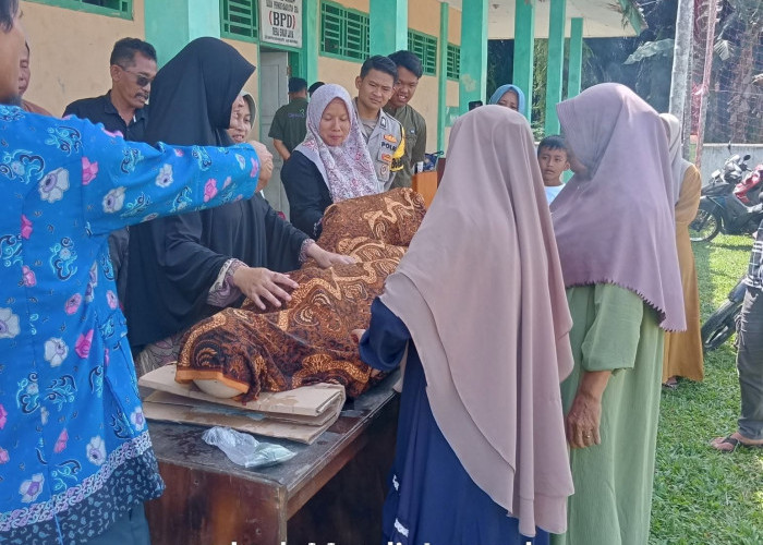 Lembaga Syara' Desa Sinar Jaya Gelar Pelatihan Mengurus Jenazah