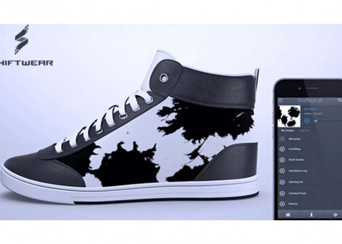 Sepatu Canggih, Menggunakan Bluetooth Untuk Berkomunikasi Dengan Smartphone dan Penunjuk Arah