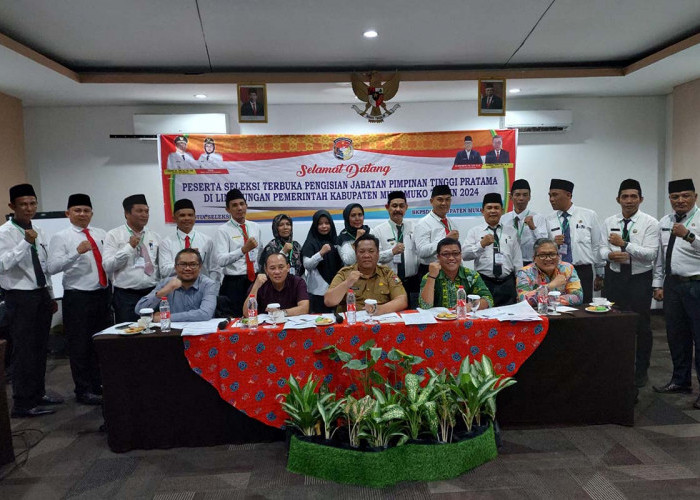 Belasan ASN Pemkab Mukomuko Seleksi JPT Pratama di Kota Bengkulu