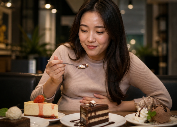 Perut Sudah Kenyang, Tapi Tetap Pesan Dessert: Kenapa Sulit Ditolak?