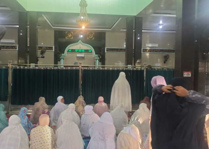 Suasana Sholat Idul Fitri 1447 H, Di Masjid Muhammadiyah Kota Mukomuko