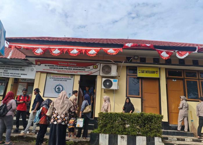 Imbas PPPK Paruh Waktu, Polres Mukomuko 'Diserbu' Pegawai Honorer
