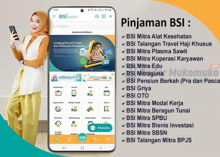 Selain KUR, Ini 15 Jenis Pinjaman Yang Bisa Dimanfaatkan di BSI