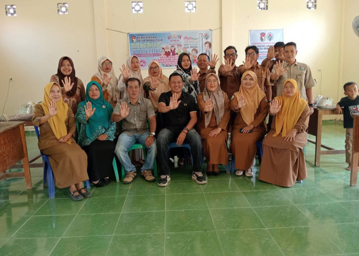 Pemdes Arah Tiga Berembuk Susun Strategi Pencegahan dan Penanganan Stunting