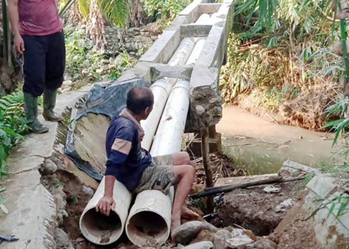 Sebagian Besar Irigasi di Daerah Lumbung Pangan Kabupaten Mukomuko Rusak, Perbaikan Butuh Dana Rp10 Miliar 