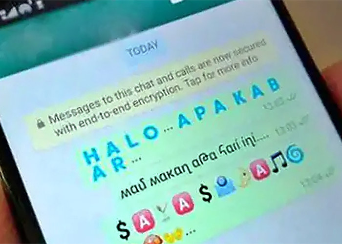 Cara Membuat Tulisan Warna-Warni di WhatsApp, Bisa Bikin Obrolan Bareng Doi Jadi Makin Seru